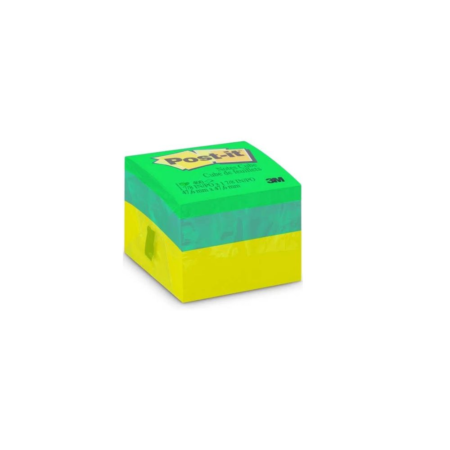 Bloco post-it cubo verde 3M
