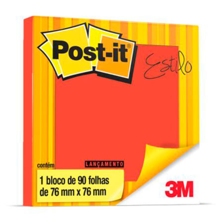 Bloco Post-it telha 3M cso suprimentos